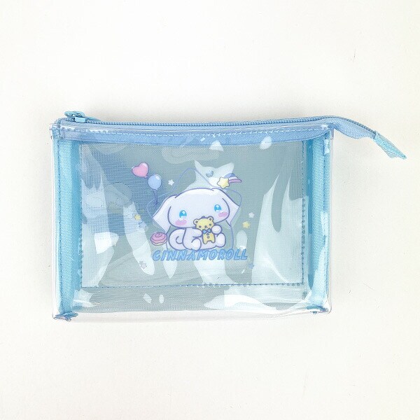 サンリオ キャラクターズ シナモンロール クリアメッシュポーチ(3P) Sanrio