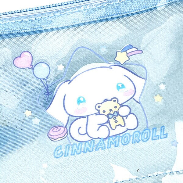 サンリオ キャラクターズ シナモンロール クリアメッシュポーチ(3P) Sanrio