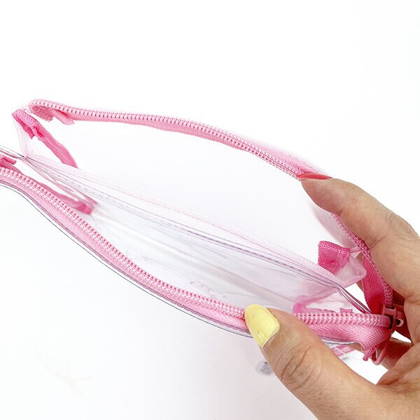 サンリオ キャラクターズ ハローキティ クリアメッシュポーチ(3P) Sanrio