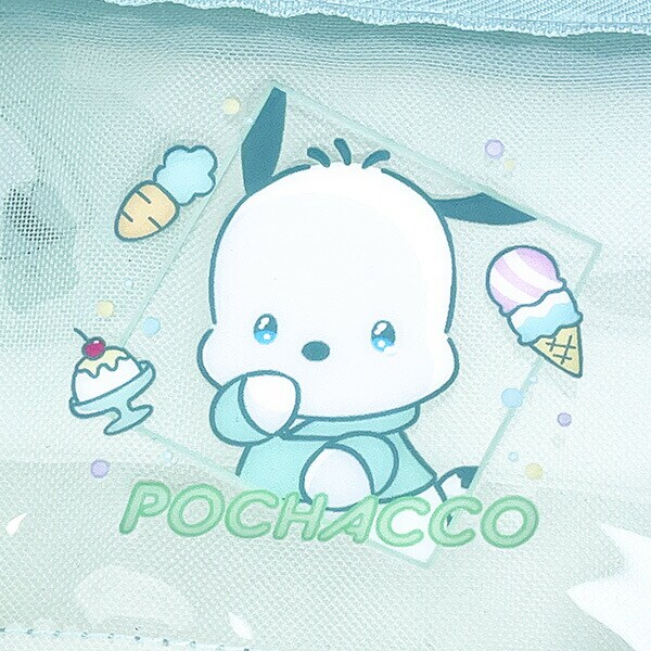 サンリオ キャラクターズ ポチャッコ クリアメッシュポーチ(3P) Sanrio