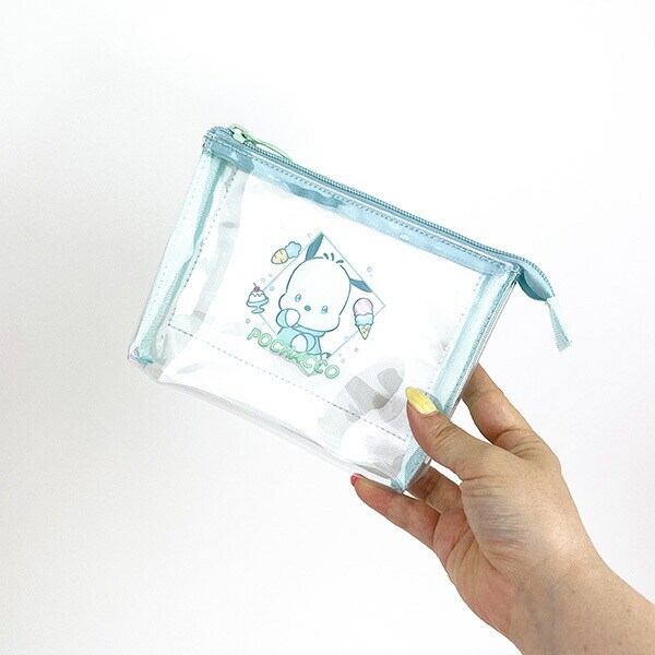 サンリオ キャラクターズ ポチャッコ クリアメッシュポーチ(3P) Sanrio