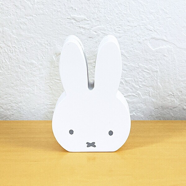 ミッフィー miffy ウッドフォトスタンド ホワイト インテリア