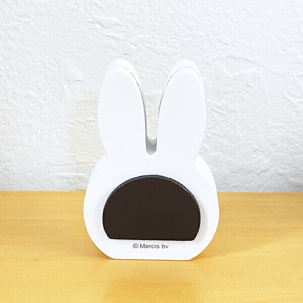 ミッフィー miffy ウッドフォトスタンド ホワイト インテリア