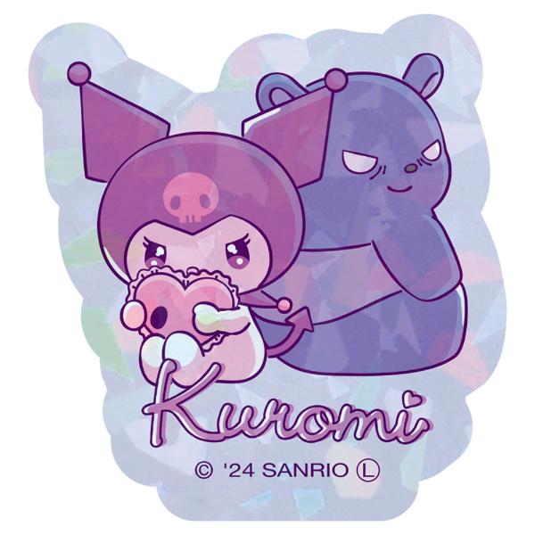 サンリオキャラクターズ トレーディングホログラムクリアステッカー 全16種コンプリートセット 甘えんぼナミダ