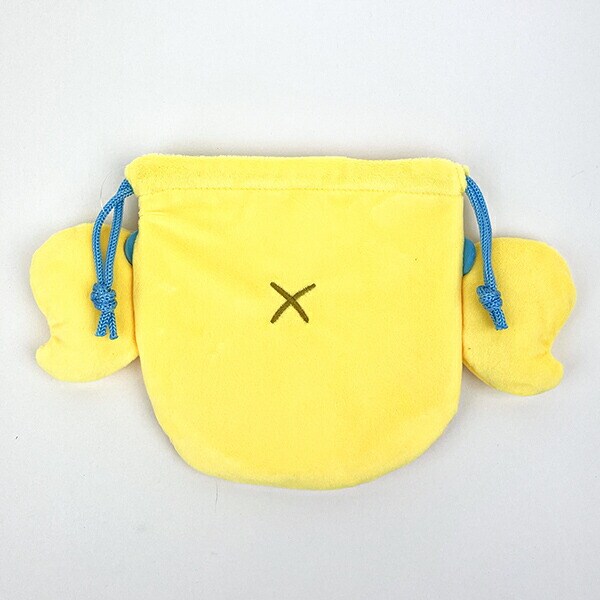 パワーパフガールズ ぬいぐるみ巾着 バブルス ポーチ 小物入れ メイクポーチ