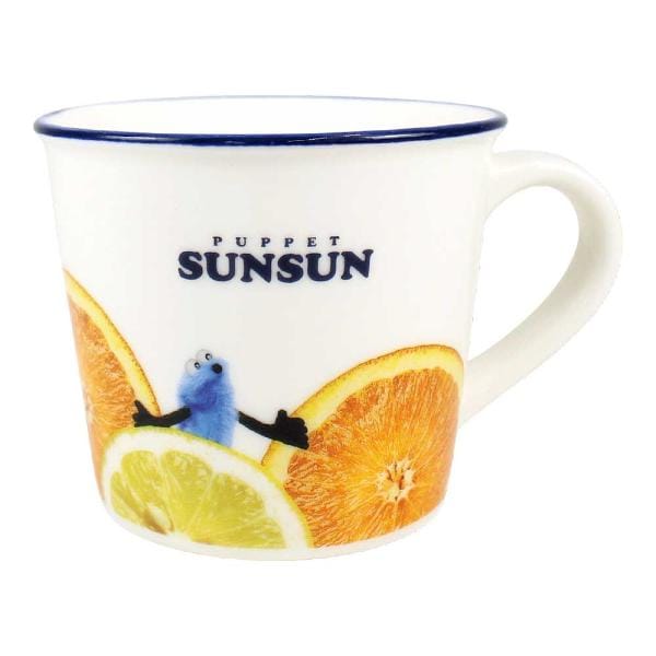 パペットスンスン カラーラインマグ(シトラス) キッチン コップ