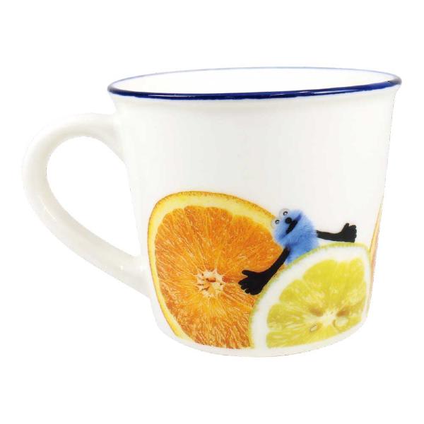  パペットスンスン カラーラインマグ(シトラス) キッチン コップ