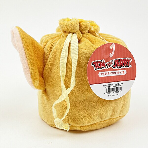 トムとジェリー ジェリー マチ付きマスコット巾着