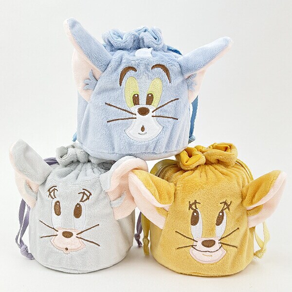 トムとジェリー ジェリー マチ付きマスコット巾着