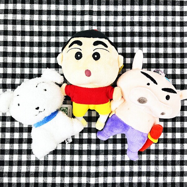 クレヨンしんちゃん ぬいぐるみマスコット アニメ90thシリーズ キーホルダー