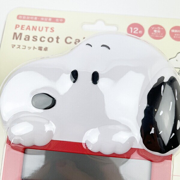 スヌーピー マスコット電卓 (レッド) スクール  SNOOPY