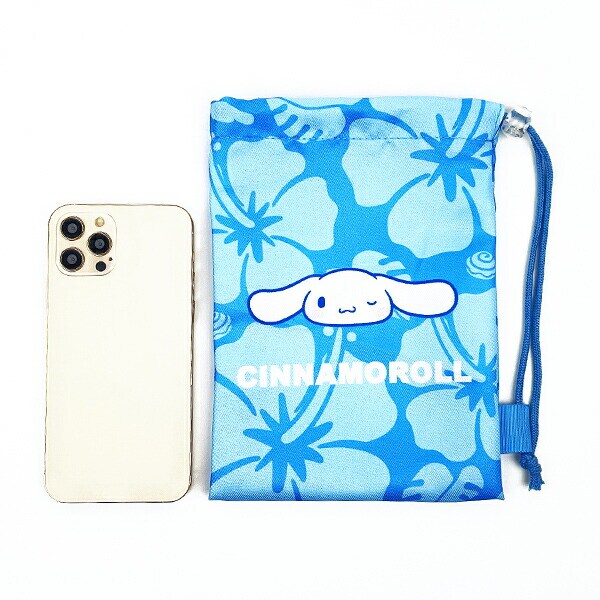 サンリオ シナモロール ショッパー風巾着 シナモン