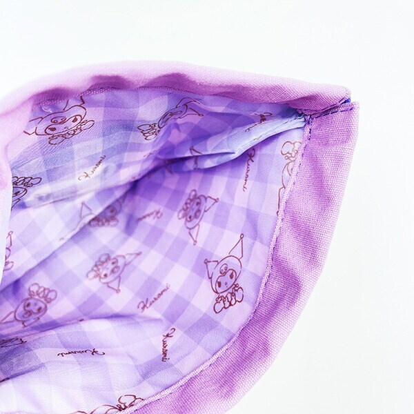 サンリオ クロミ サガラ刺繍巾着ポーチ Sanrio