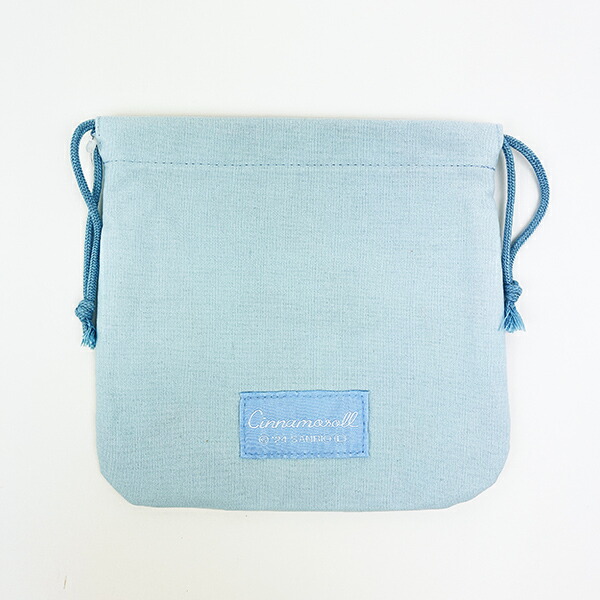 サンリオ シナモロール サガラ刺繍巾着ポーチ Sanrio