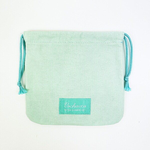 サンリオ ポチャッコ サガラ刺繍巾着ポーチ Sanrio