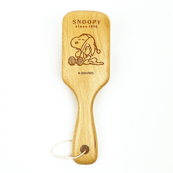 スヌーピー スリーピー ウッドパドルブラシ SNOOPY