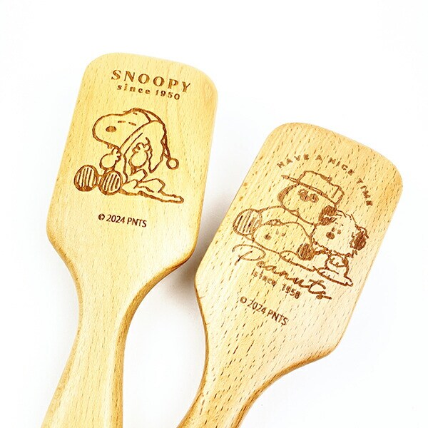 スヌーピー スリーピー ウッドパドルブラシ SNOOPY