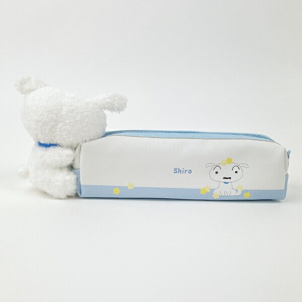 クレヨンしんちゃん いつもいっしょペンポーチ シロ ペンケース 文具 スクール
