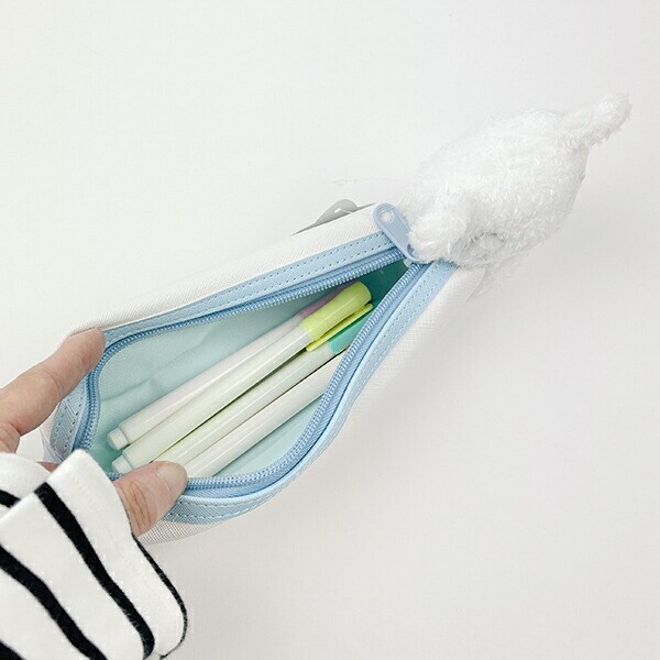 クレヨンしんちゃん いつもいっしょペンポーチ シロ ペンケース 文具 スクール