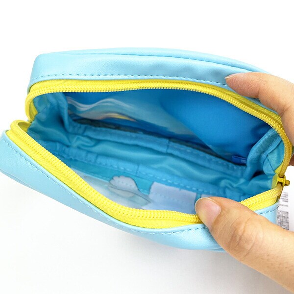 パペットスンスン スカイ スクエアレイヤーポーチ