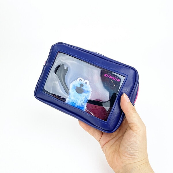 パペットスンスン スペーシー スクエアレイヤーポーチ