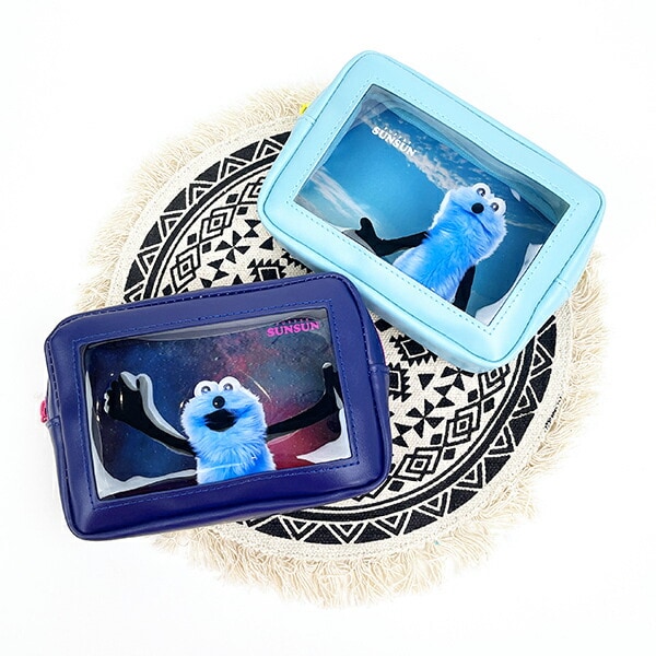 パペットスンスン スペーシー スクエアレイヤーポーチ