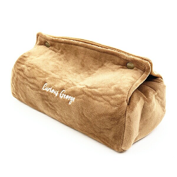 おさるのジョージ ドアップティッシュカバー 日用品