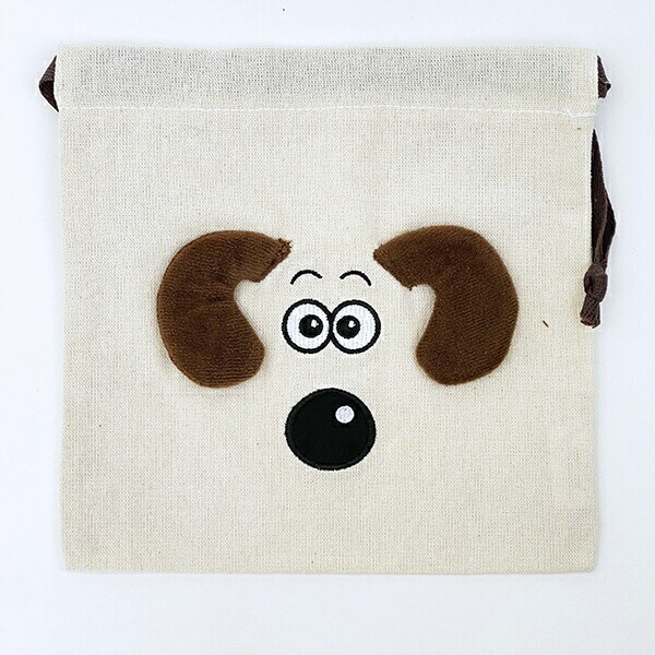 ウォレスとグルミット グルミット ぬいぐるみ巾着