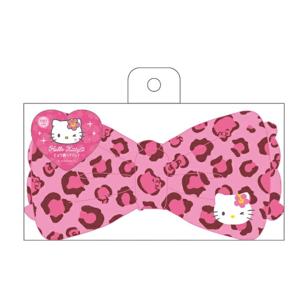 サンリオ ハローキティ ヒョウ柄ヘアバンド  Sanrio