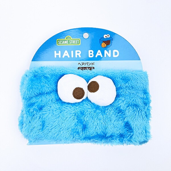セサミストリート クッキーモンスター ヘアバンド