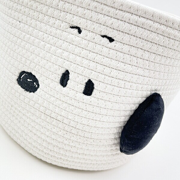 スヌーピー ノーマル ロープバスケット (L) SNOOPY