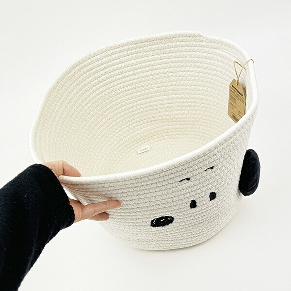 スヌーピー ノーマル ロープバスケット (L) SNOOPY