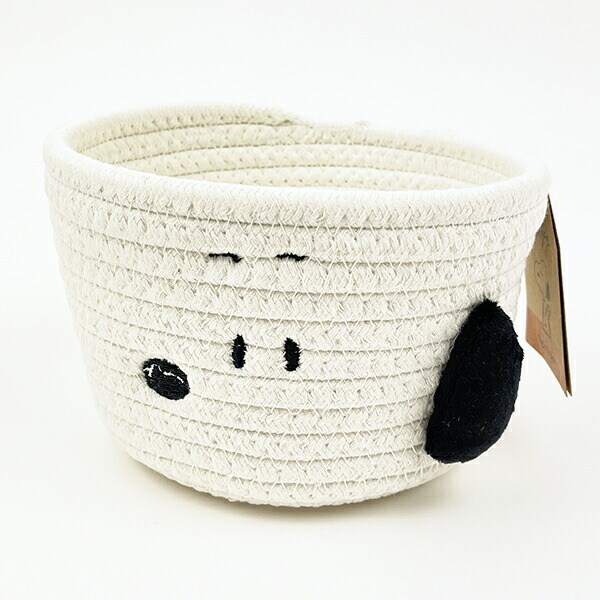 スヌーピー ノーマル ロープバスケット (S) SNOOPY