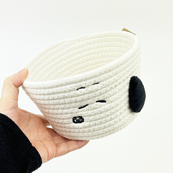 スヌーピー すやすや ロープバスケット (S) SNOOPY