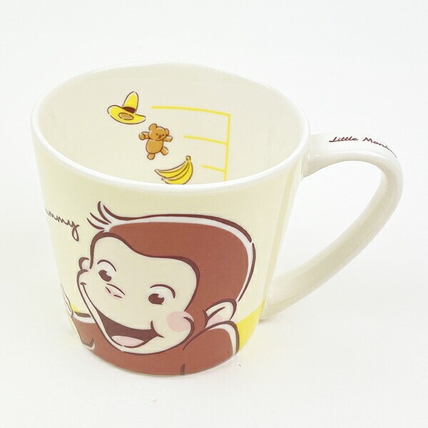 おさるのジョージ ジョージアップ メジャーマグ コップ