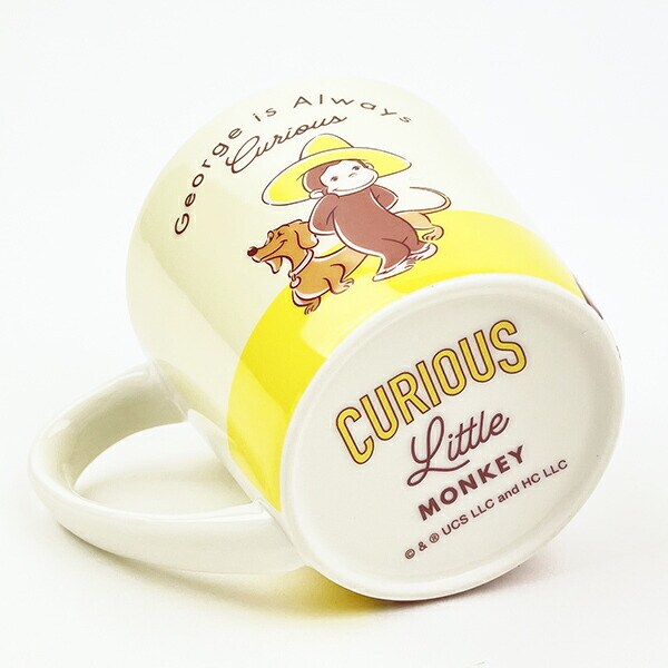 おさるのジョージ ジョージアップ メジャーマグ コップ