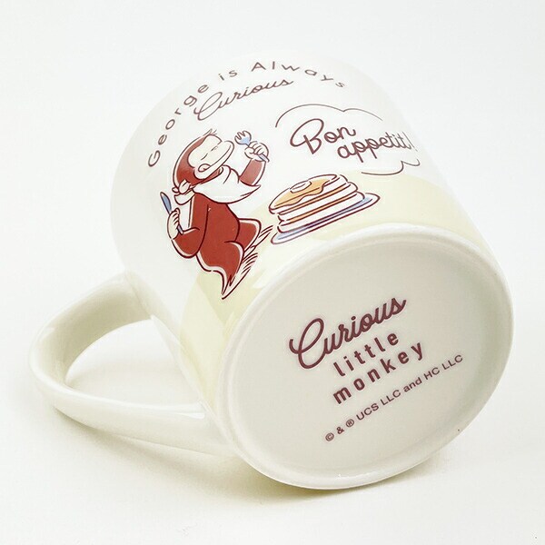 おさるのジョージ うさうさ メジャーマグ コップ