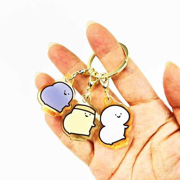 お文具といっしょ おしり 3チャームキーホルダー