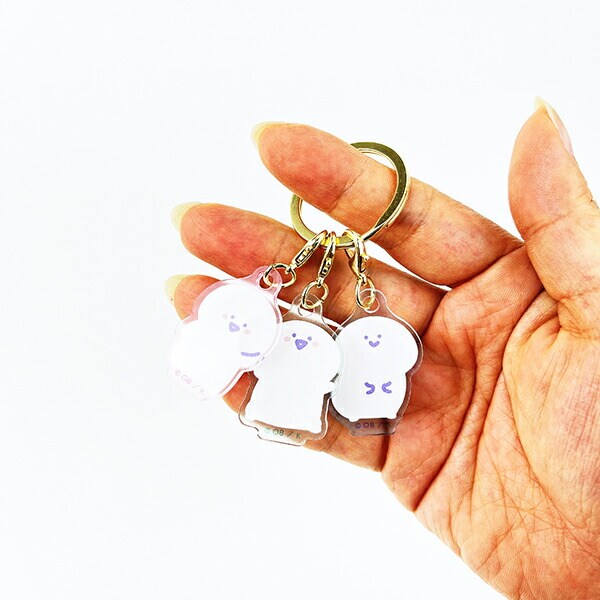 お文具といっしょ お文具さん 3チャームキーホルダー