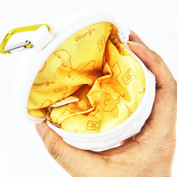 お文具といっしょ お文具さん カラビナ付きぬいぐるみファスナーマスコット