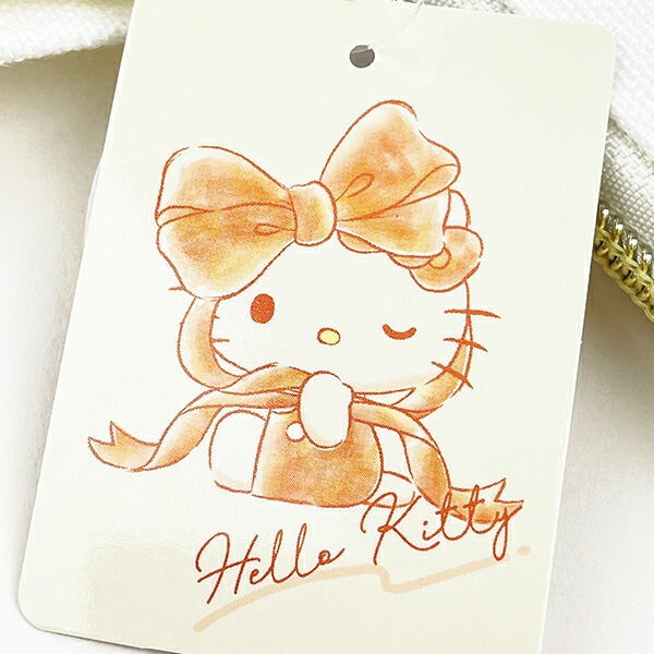 サンリオ ハローキティ 水彩ビッグリボン 保冷帆布ランチバッグ Sanrio