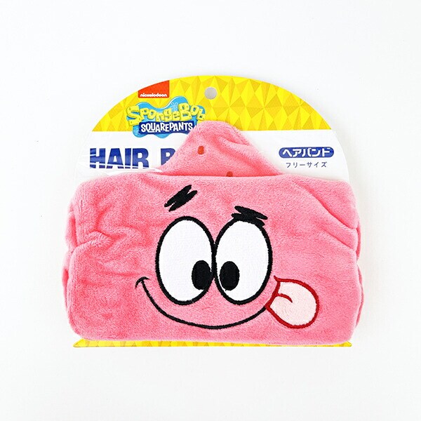 スポンジボブ パトリック ヘアバンド フリーサイズ