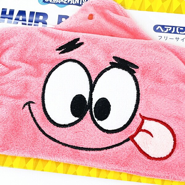 スポンジボブ パトリック ヘアバンド フリーサイズ