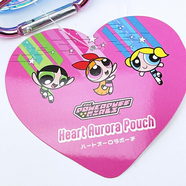パワーパフガールズ ハートオーロラポーチ ピンク パワパフ