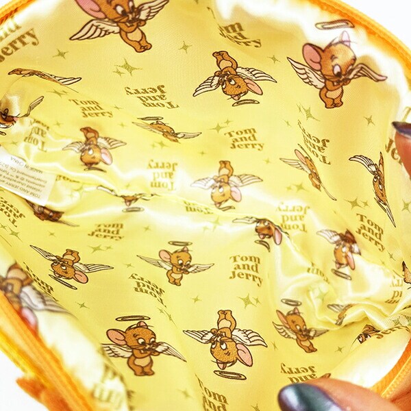 トムとジェリー 天使ジェリー ぬいぐるみフェイスペンポーチ 文具