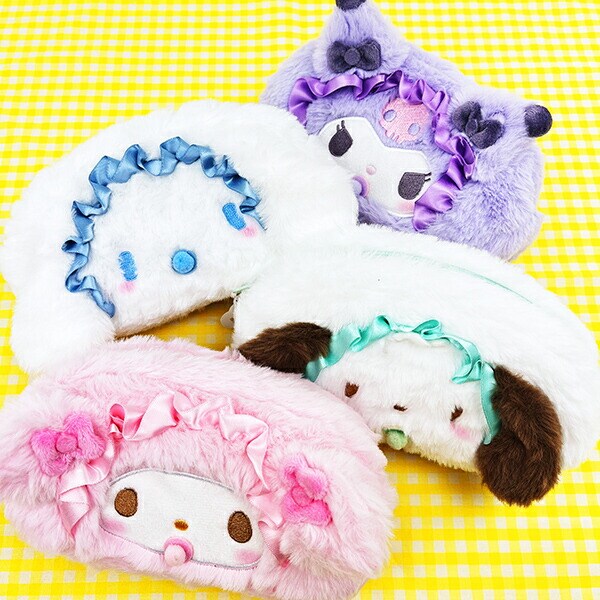 サンリオ ベビーシナモロール ぬいぐるみフェイスポーチ シナモン Sanrio