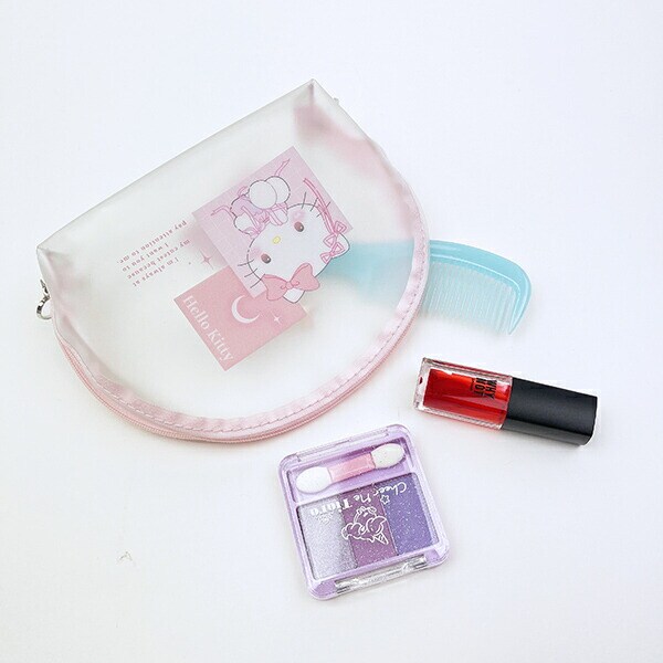 サンリオ ハローキティ クリアマットポーチ バレエコア Sanrio