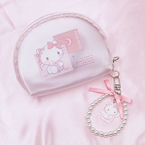 サンリオ ハローキティ クリアマットポーチ バレエコア Sanrio