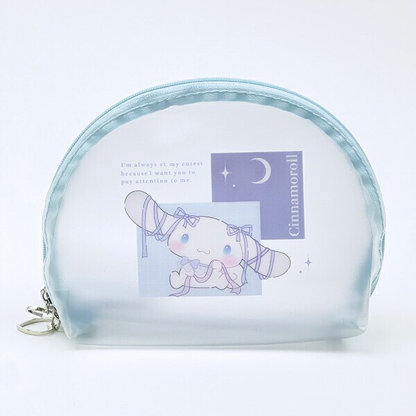 サンリオ シナモロール クリアマットポーチ バレエコア シナモン Sanrio