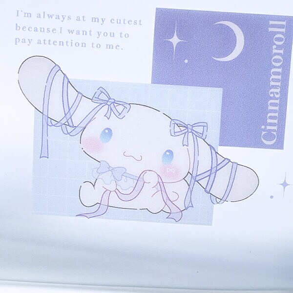 サンリオ シナモロール クリアマットポーチ バレエコア シナモン Sanrio